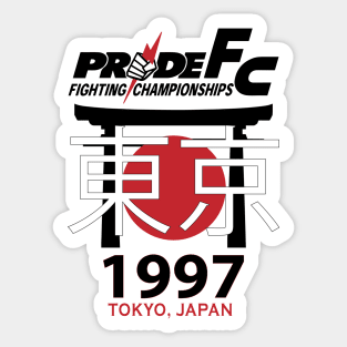 Pride FC 1997 Japan Sticker